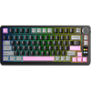 S75 PRO - Negro / Gris / Rosa