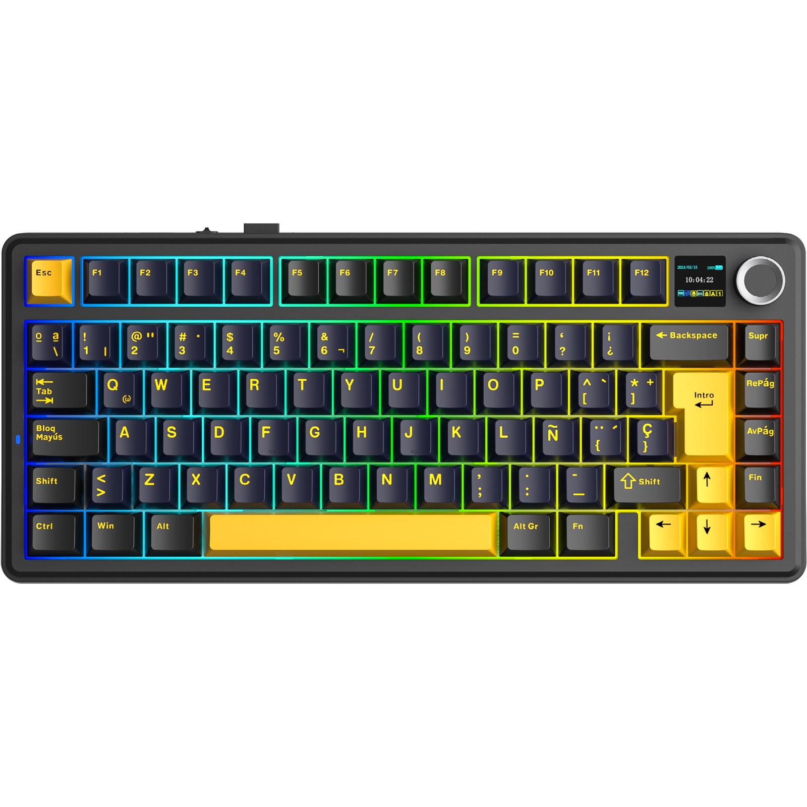 Teclado Aula F75 MAX