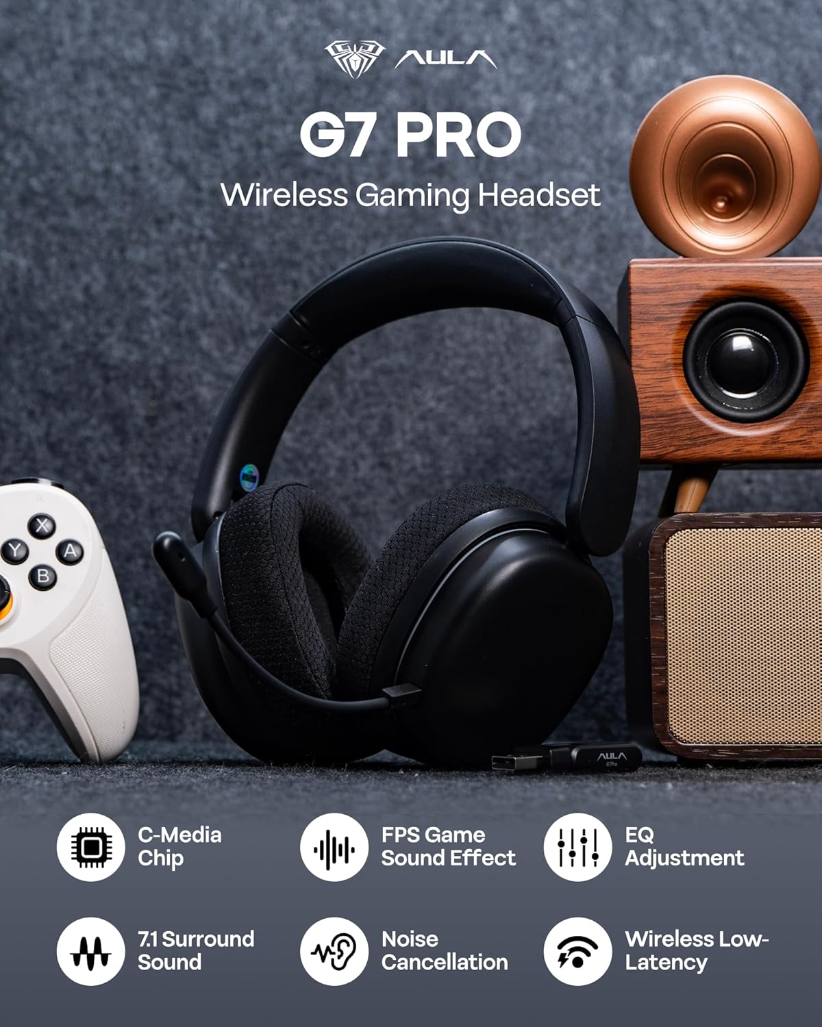 Auricular Aula G7 Pro