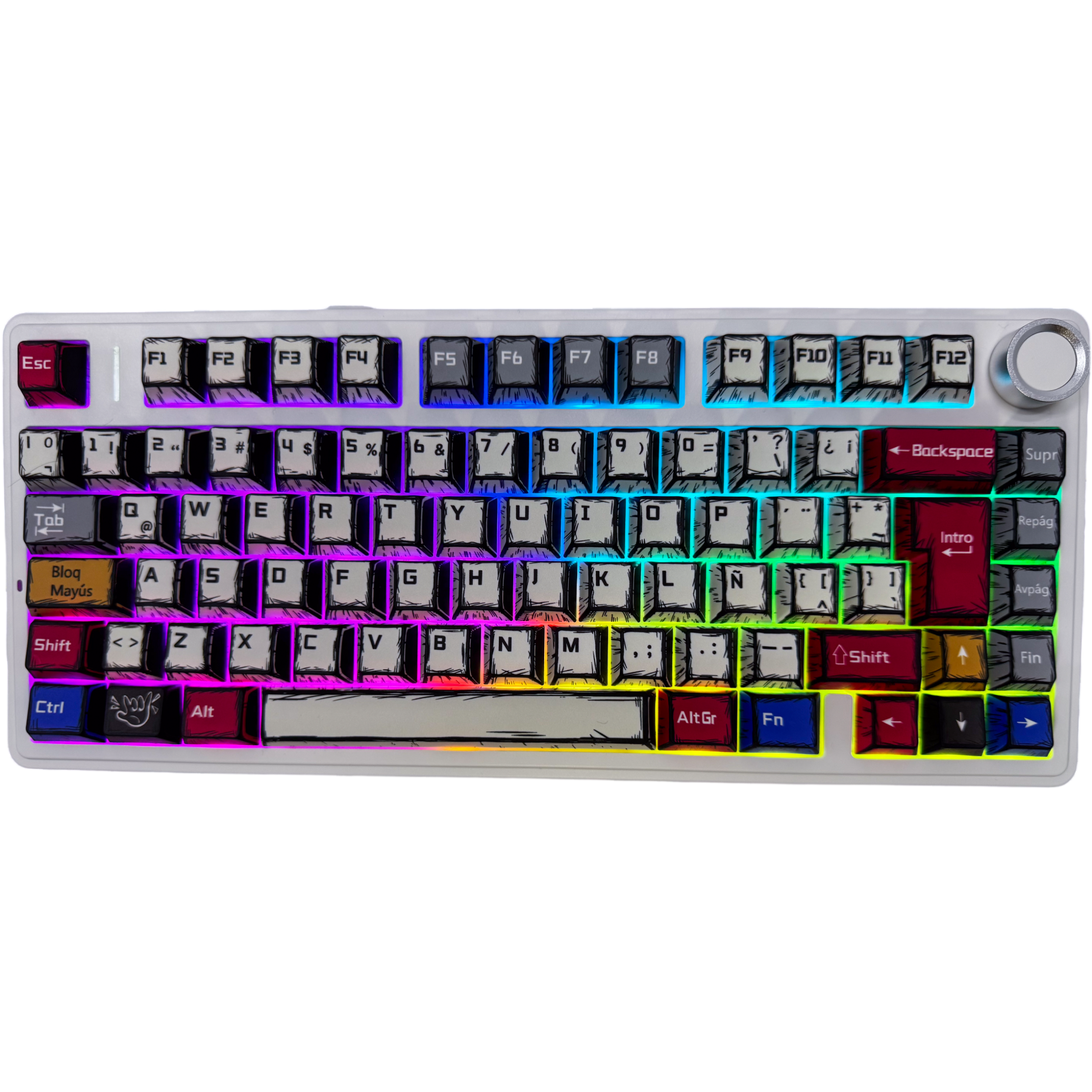 Teclado Aula F75