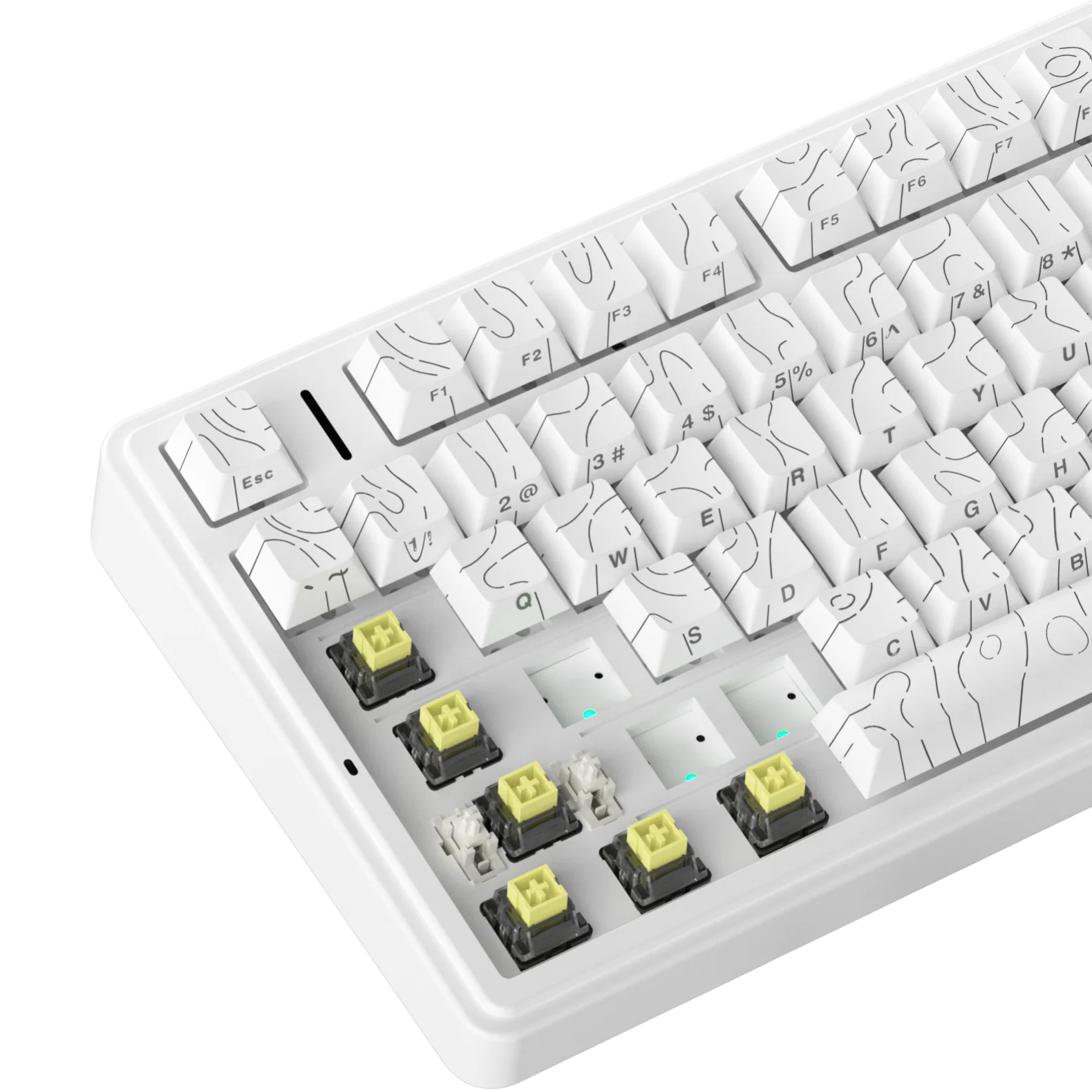 Teclado Aula F75 HE