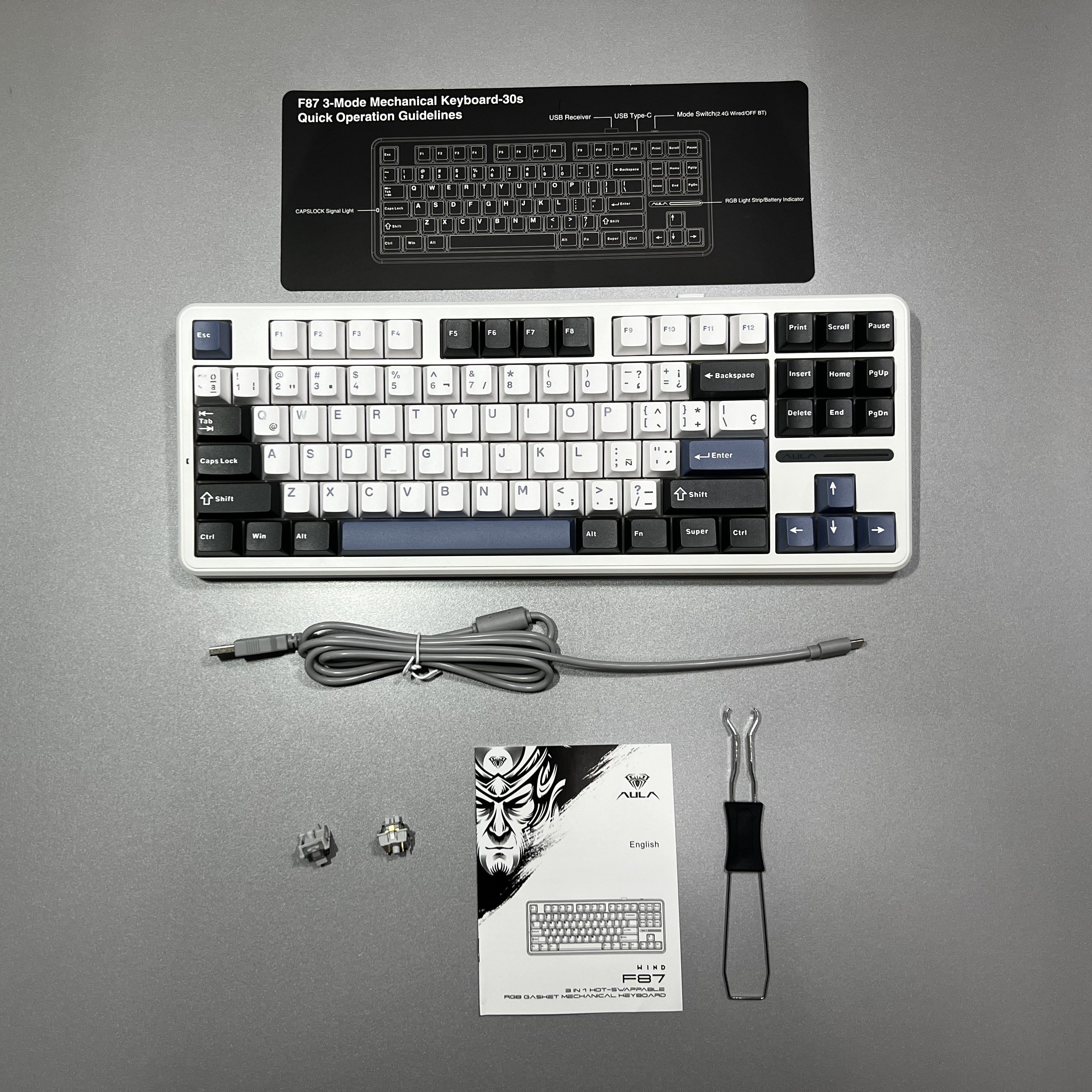 Teclado AULA F87 Wireless