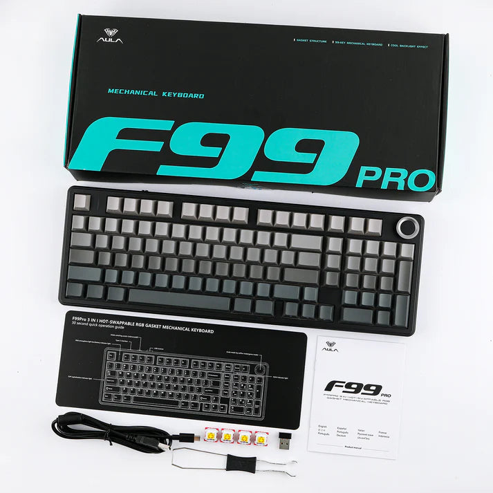 Teclado Aula F99 Pro Wireless