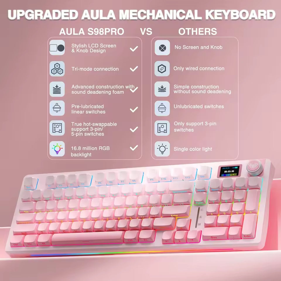 Teclado Aula S98 Pro