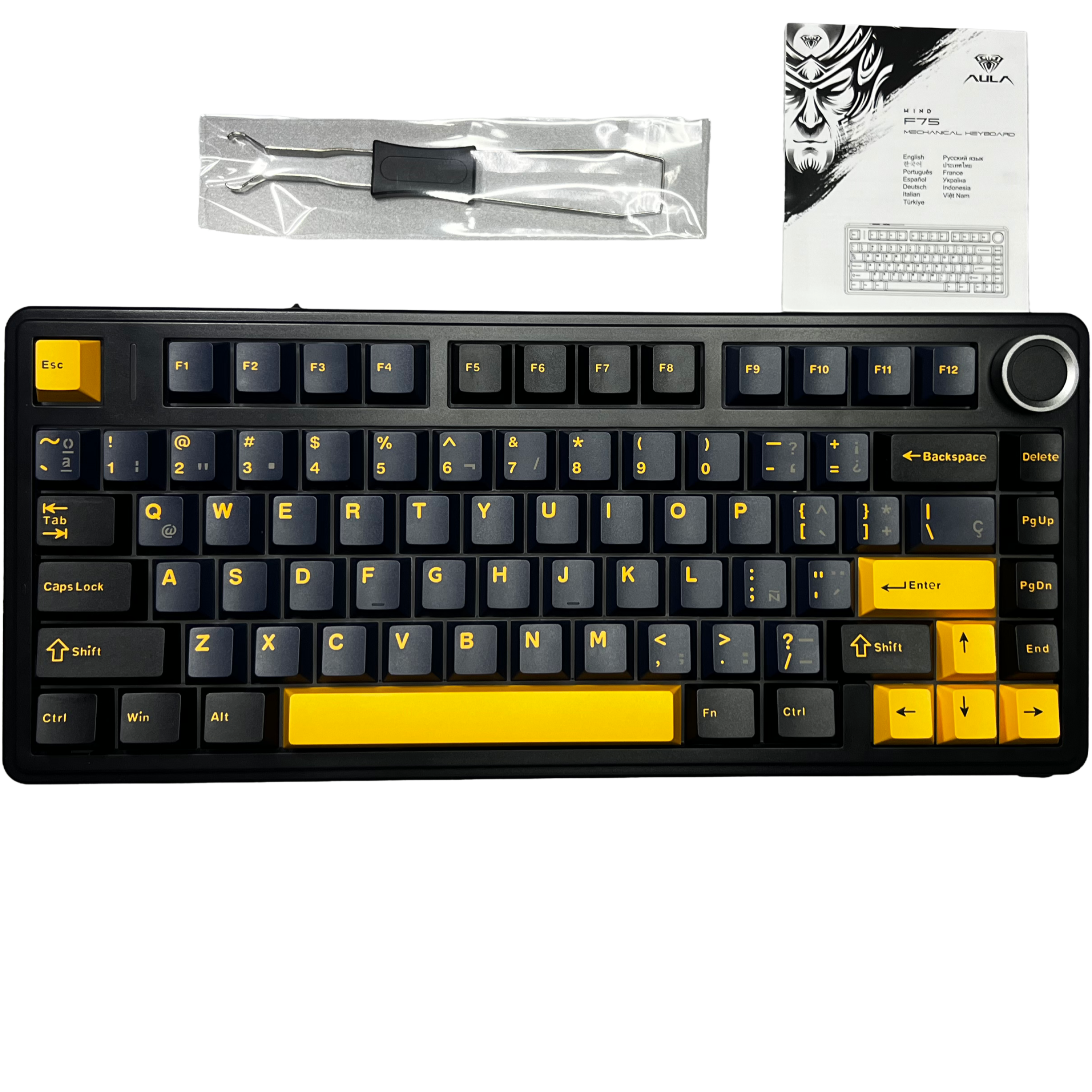 Teclado Aula F75 Wired