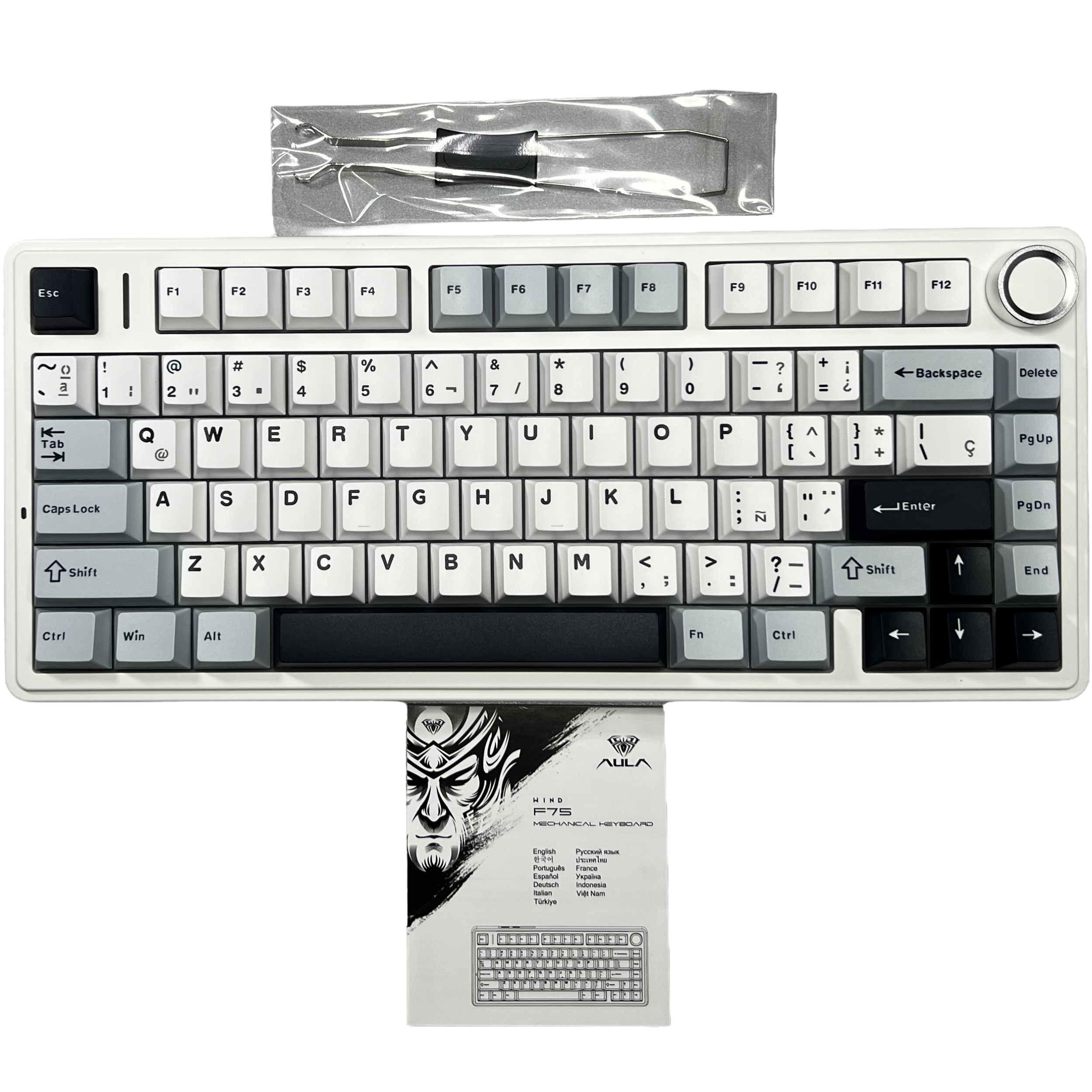 Teclado Aula F75 Wired