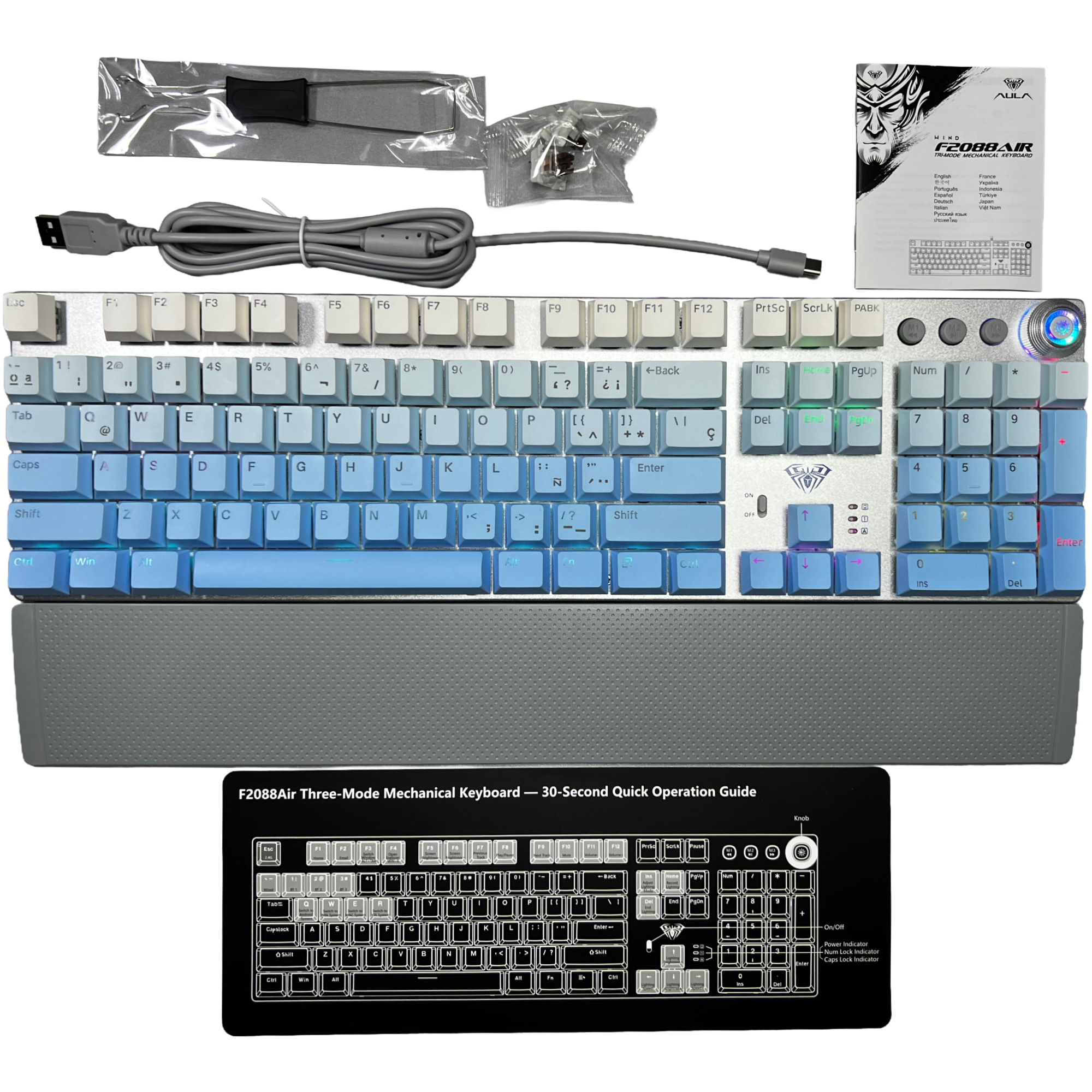 Teclado Aula F2088 Air