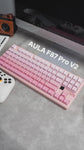 Teclado AULA F87 Pro V2 Wireless